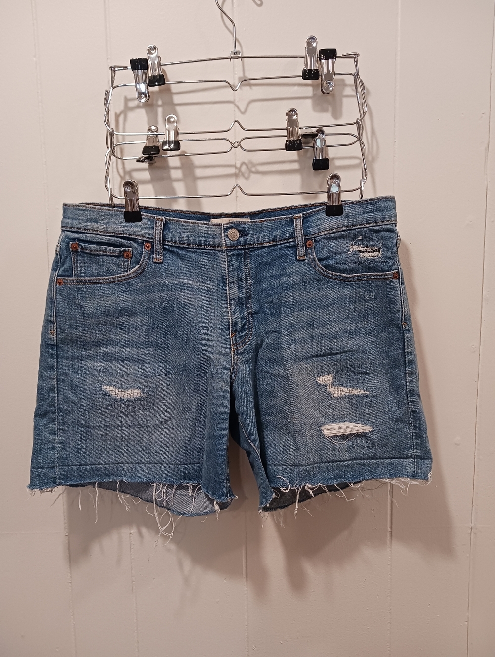 Gap Women's Distressed Denim Shorts
